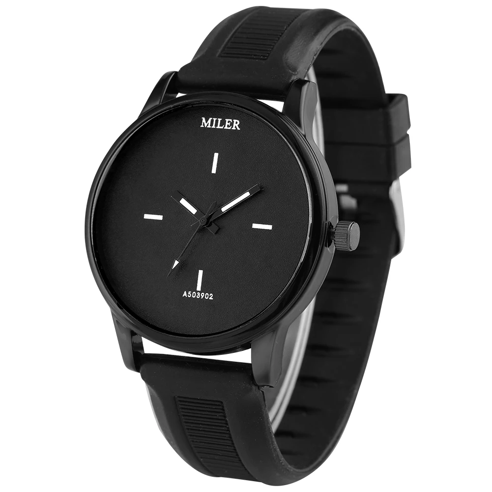 Простые парные часы повседневные женские со светящимися стрелками кварцевые с