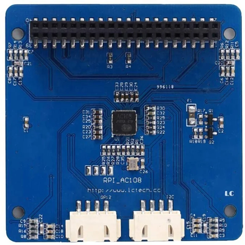 4 Mic вход o декодер модуль для Raspberry Pi расширение платы микрофон AC108 умный голос