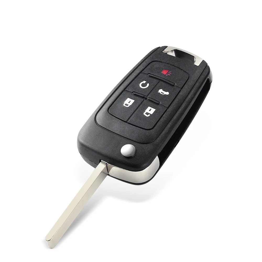 Откидной складной корпус дистанционного ключа 5 BTN для Vauxhall Opel Buick Excelle Verano LaCrosse Regal