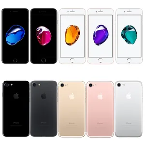 unlocked apple iphone 7 4g celulares cell phone 32128gb256gb ios quad core fingerprint mobile celular smartphone1960ma iphone7 free global shipping