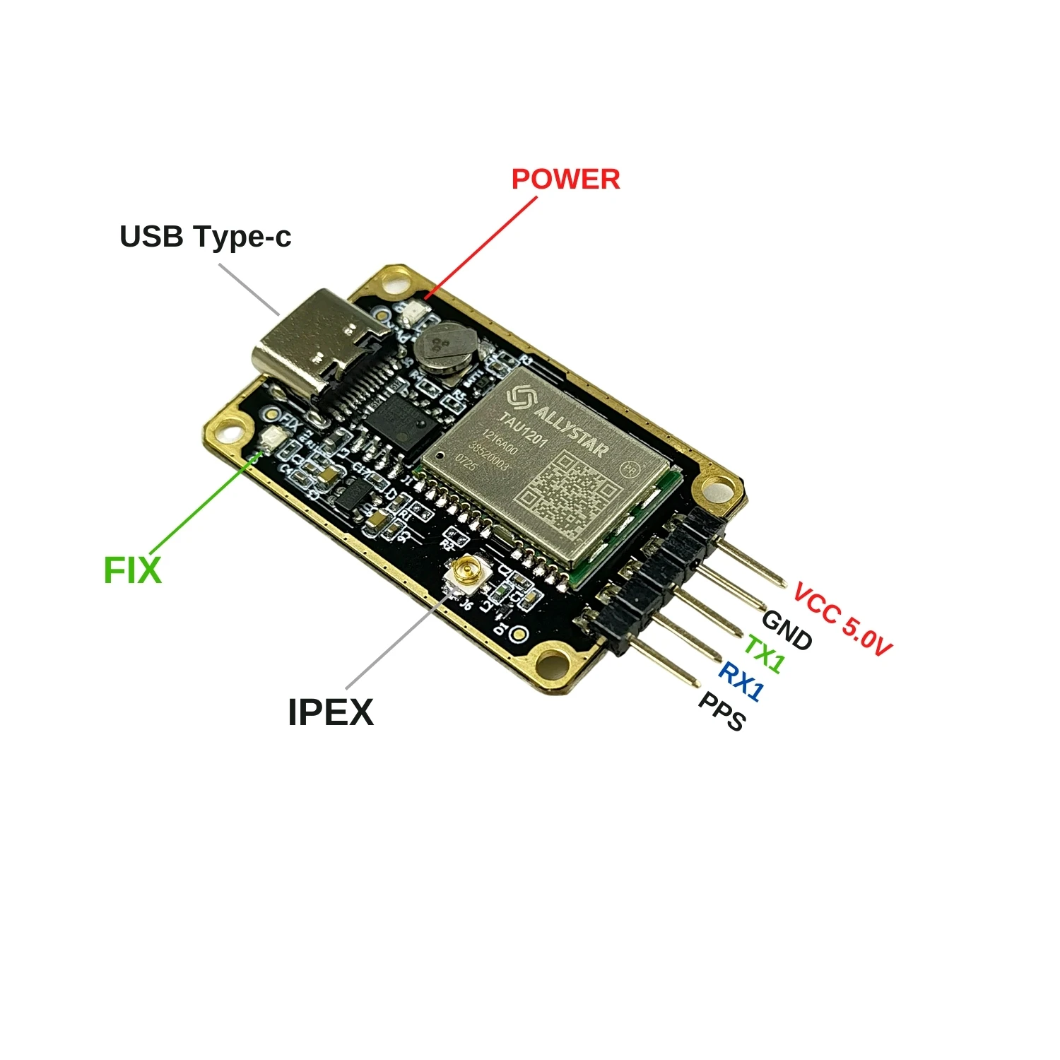 GNSS плата L1 L5 UART GPS GALILEO GLONASS BEIDOU TAU1201 gps модуль двойного режима GN2336 BNMEA0183 TOPGNSS |