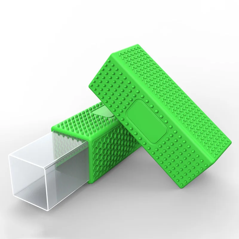 Силиконовая клейкая щетка для удаления шерсти домашних животных очистки массажа