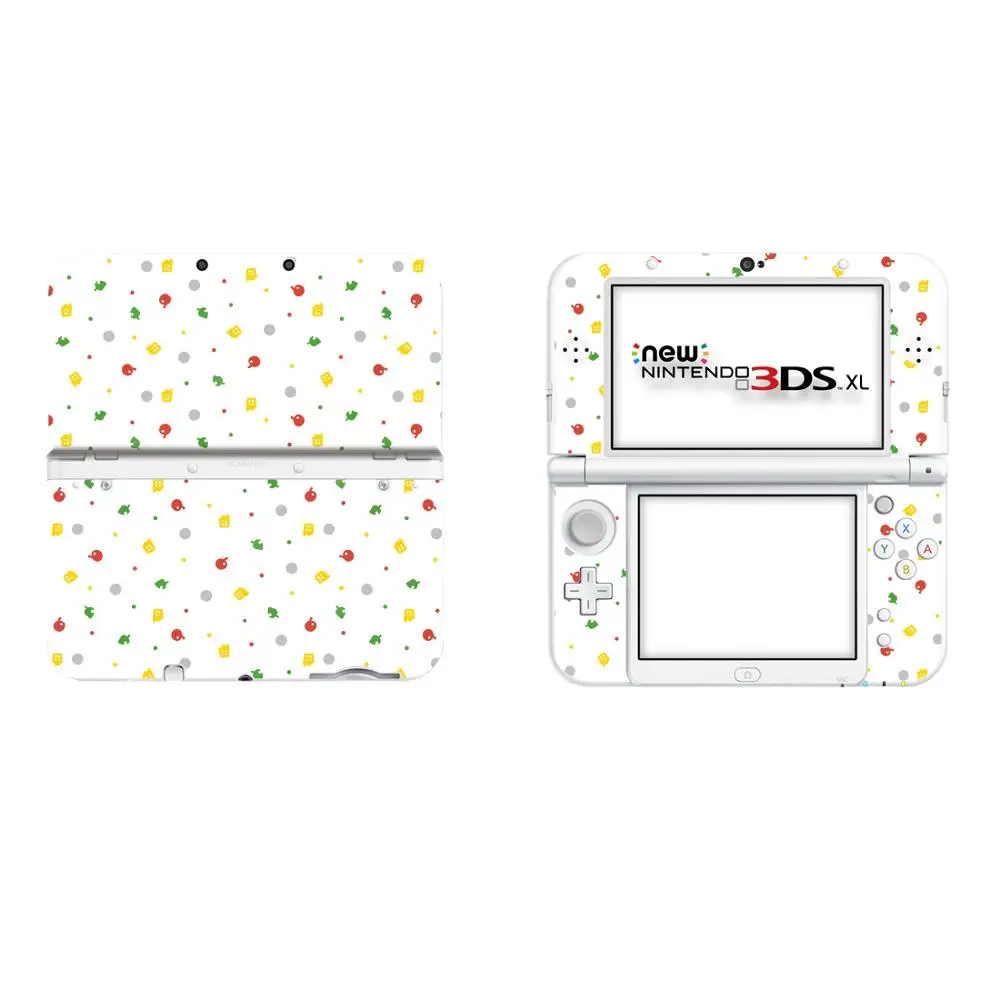 Наклейка с животными перекрещивающимися на весь корпус для нового 3DS XL наклейка LL