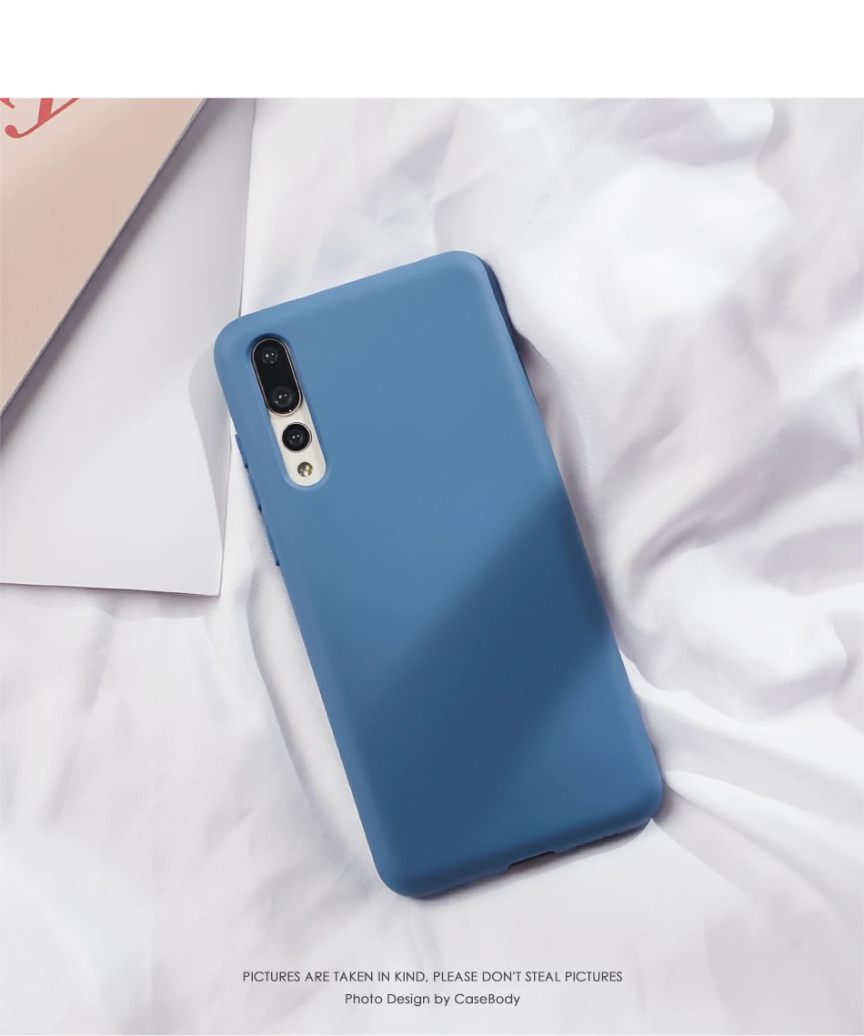 Синий Мягкий силиконовый чехол BETHEBEY из ТПУ карамельного цвета для huawei Honor 10i 8S View 20 Play 8A P30 Pro Lite Nova 4 P Smart+ чехол - Цвет: Синий
