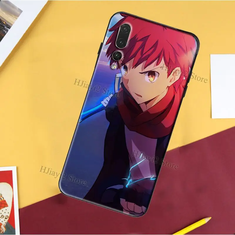 Чехол Shirou Emiya Fate Stay Night для Huawei P20 Lite P10 P40 P30 Pro Mate 20 10 30 P Smart Z 2019 | Мобильные телефоны и