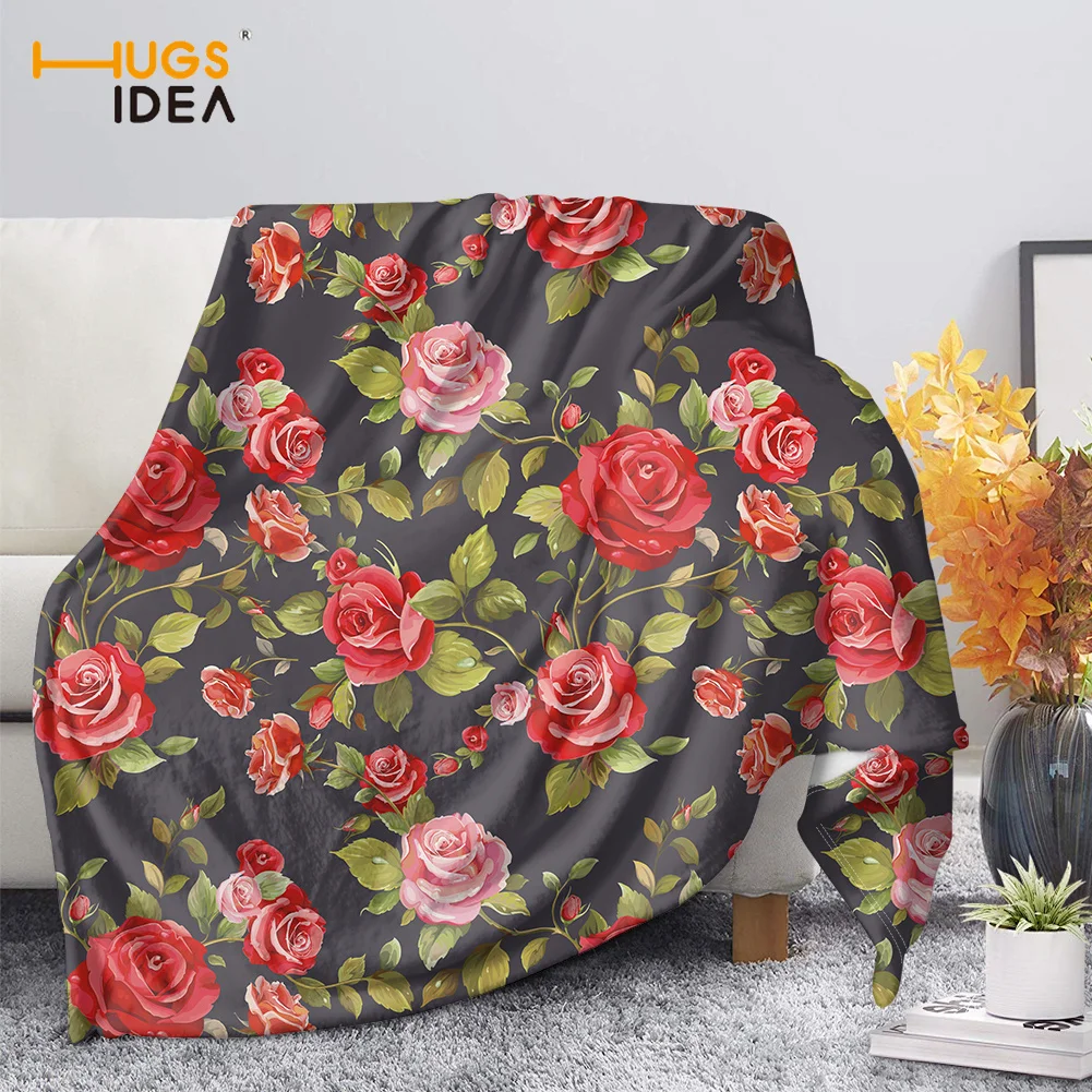 

Домашнее покрывало для кровати HUGSIDEA, диванные одеяла унисекс, детские подарки для мальчиков, Новые Красивые Дизайнерские покрывала с красн...