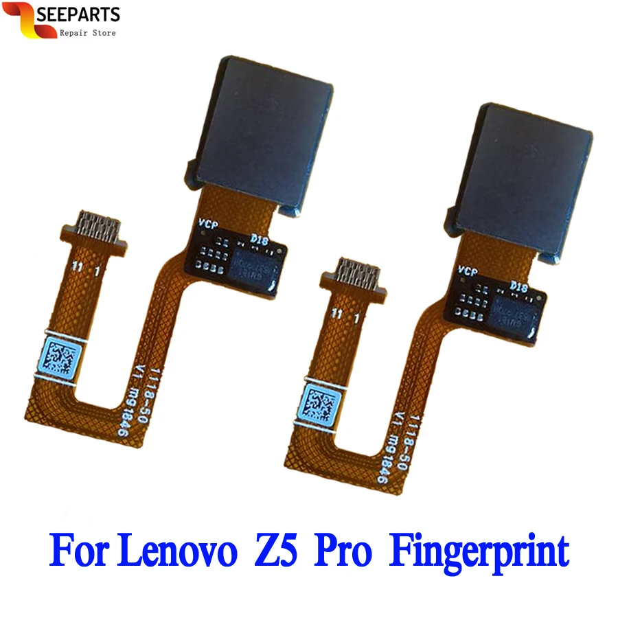 

Touch ID For Lenovo Z5 Pro Home Menu Button Flex Cable Ribbon Replacement Parts For Lenovo Z5 Pro GT Fingerprint Sensor