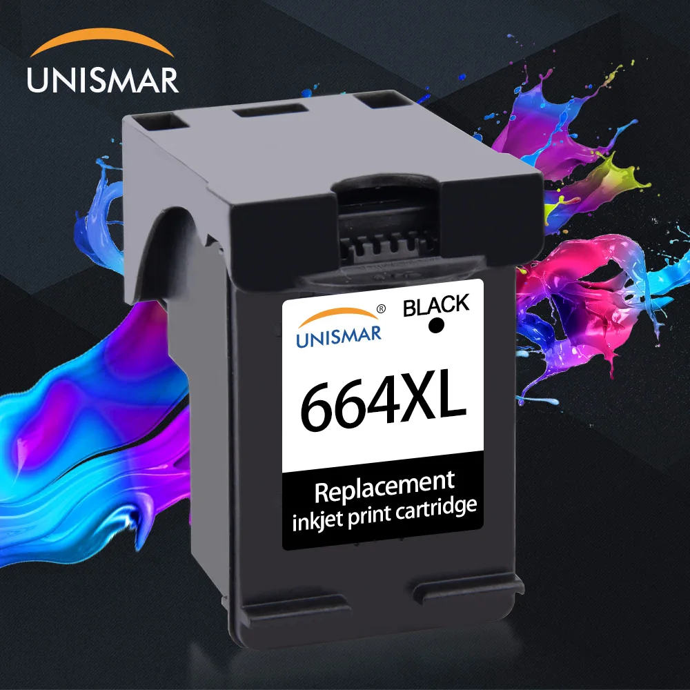 Unisamr многоразовый 664xl картридж для HP 664 XL DeskJet 1115 2135 3635 1118 2138 3636 3638 4536 4676
