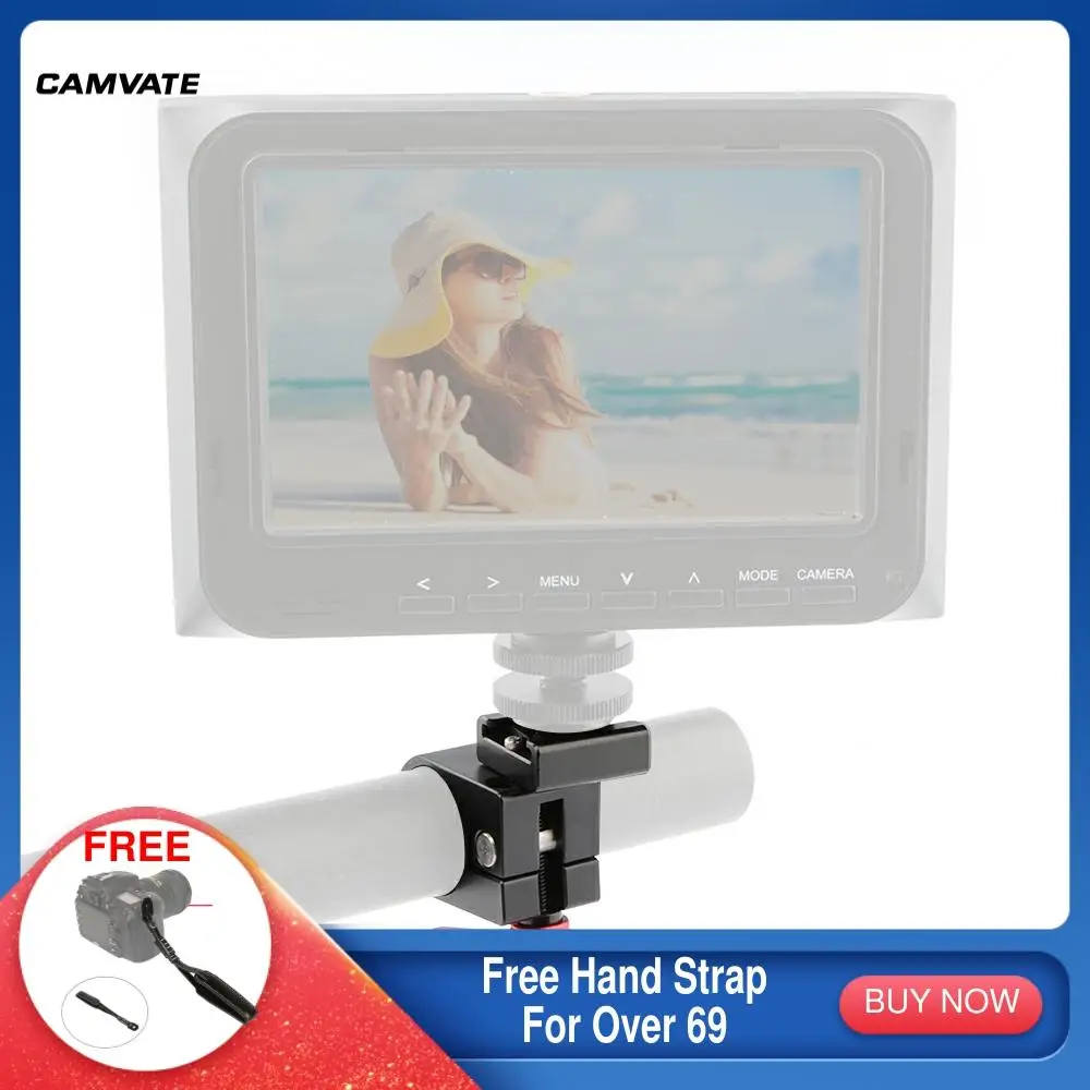 CAMVATE Алюминий светильник Стенд кронштейн/25 мм зажим держатель с быстросъемным