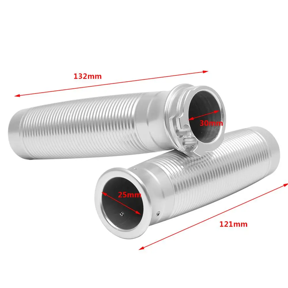 

Black Aluminum Custom Hand Grips Fits For Harley 883R Sportster Street Bob Low Rider Chopper Bobber W/ 1" Diameter