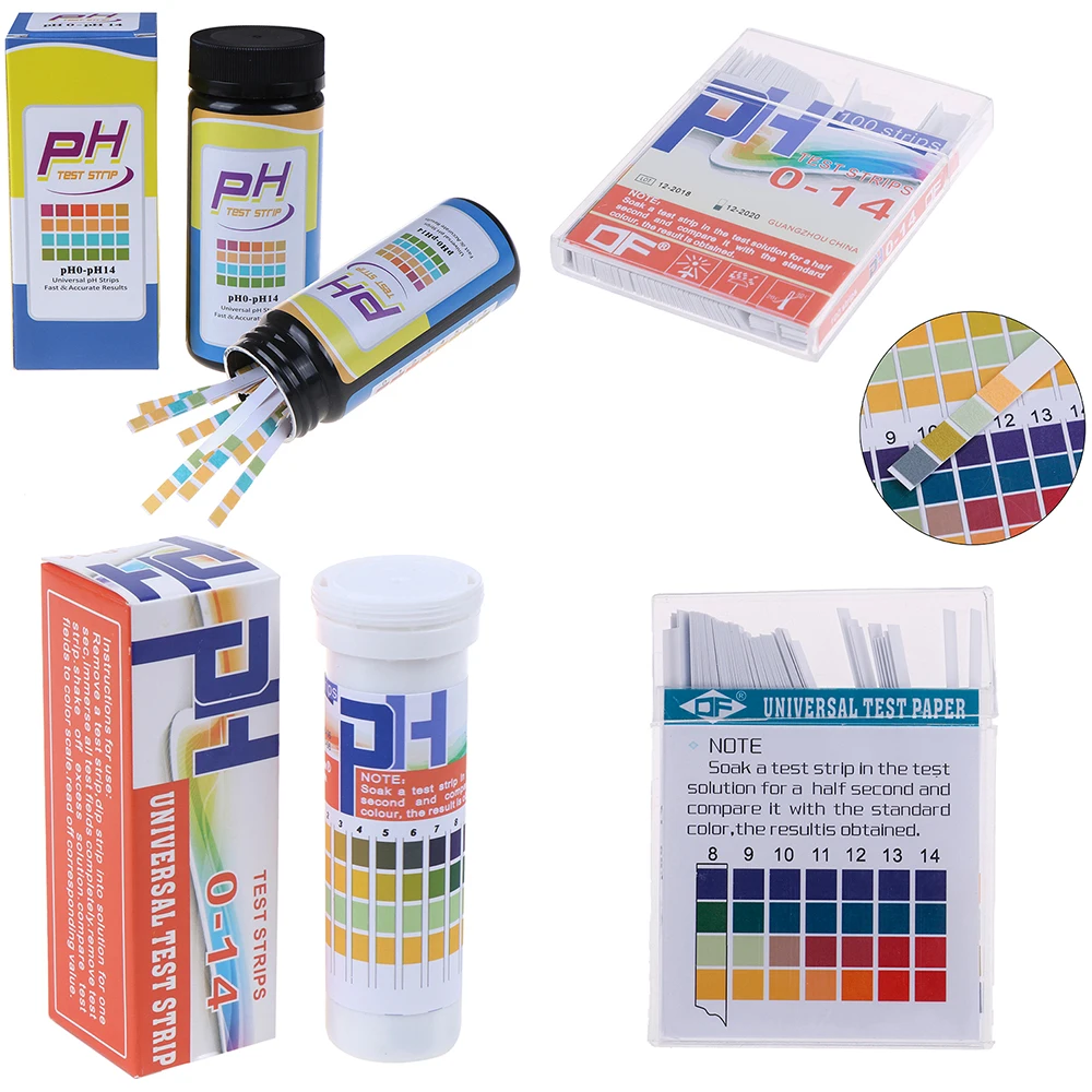 1 шт. в упаковке или 100/150 rgb светодиодные полосы для детей от 0 до 14 PH индикаторная