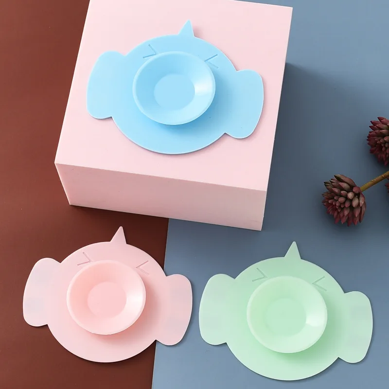 Двухсторонняя присоска с защитой от опрокидывания силиконовый нескользящий