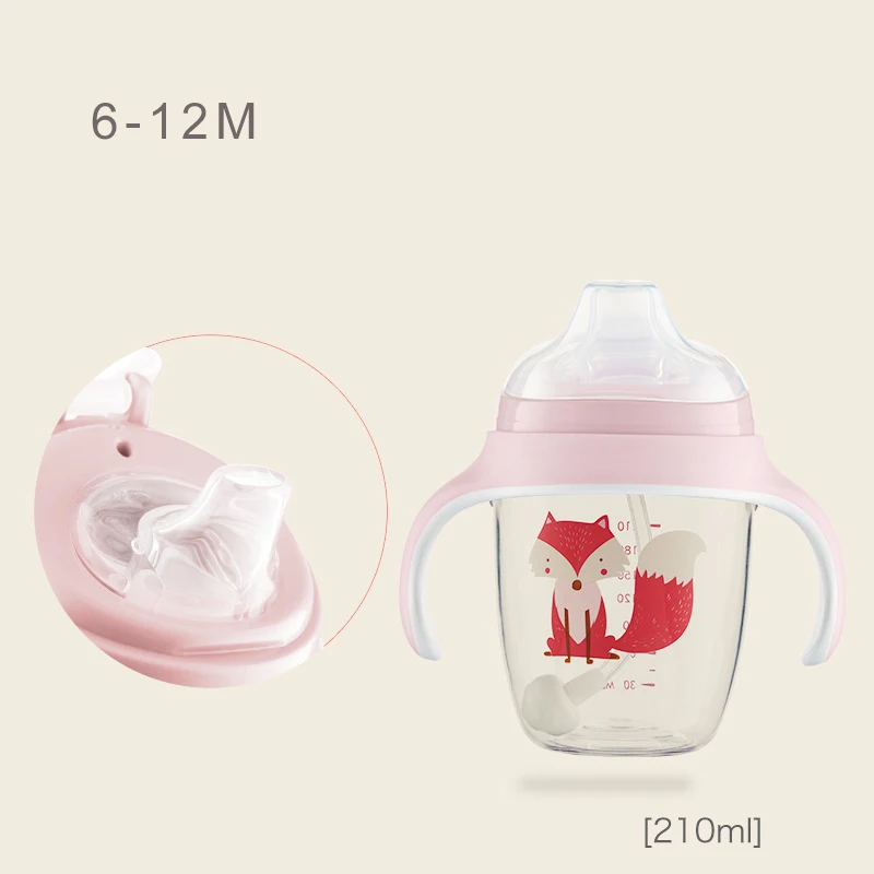 

Kids Drink Cups Toddler Baby Water Bottles Baby Straw Cup Duckbill Water Cup Baby Handle Learn to Drink Cup Infantil Drinker