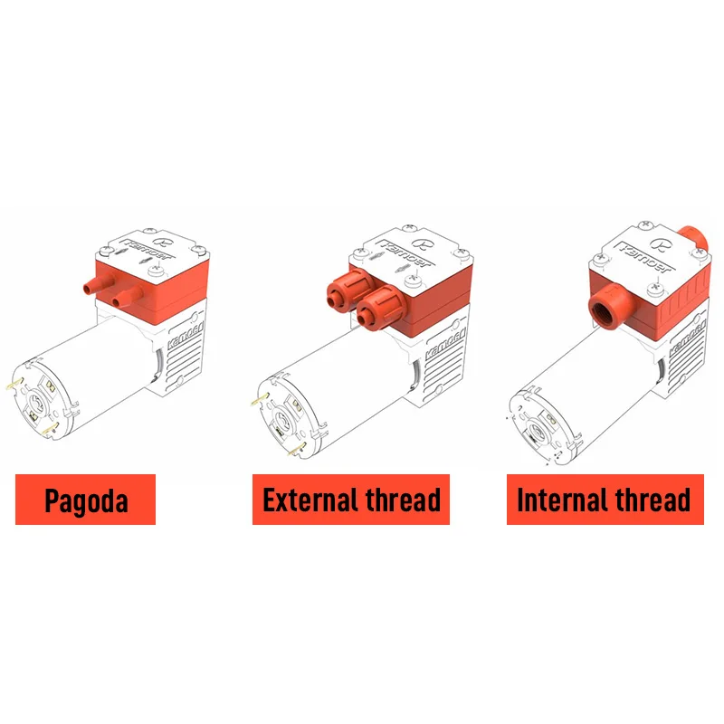 Kamoer 700ml/min KLP02 Mini Diaphragm Water Pump 12V/24V Brush Motor 3Bar Liquid Pressure for Washing Machine Medical Equipment |