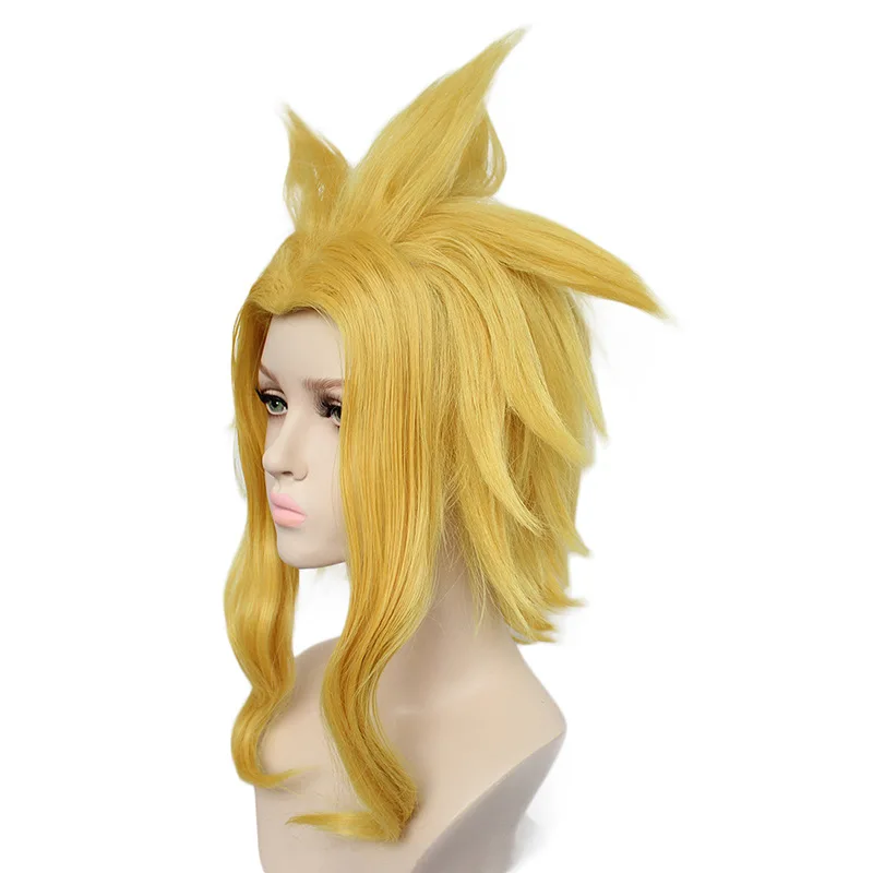 All Might Boku No Hero Academia Hair Anime Cosplay Wig My Academia/Academy Synthetic Men | Тематическая одежда и униформа