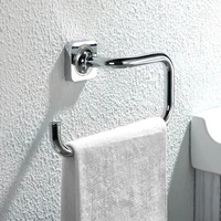 towel bar nordic style round towel rack copper towel rack bathroom towel ring hanging simple style towel loop hanging