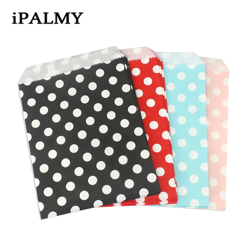 Праздничные подарочные пакеты ipalmay 500 шт./лот товары для дня рождения вечеринки