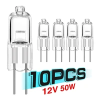 10pcs ultra low price g4 12v 5w10w20w35w50w light bulbs inserted beads crystal lamps halogen bulb indoor lighting bulbs led