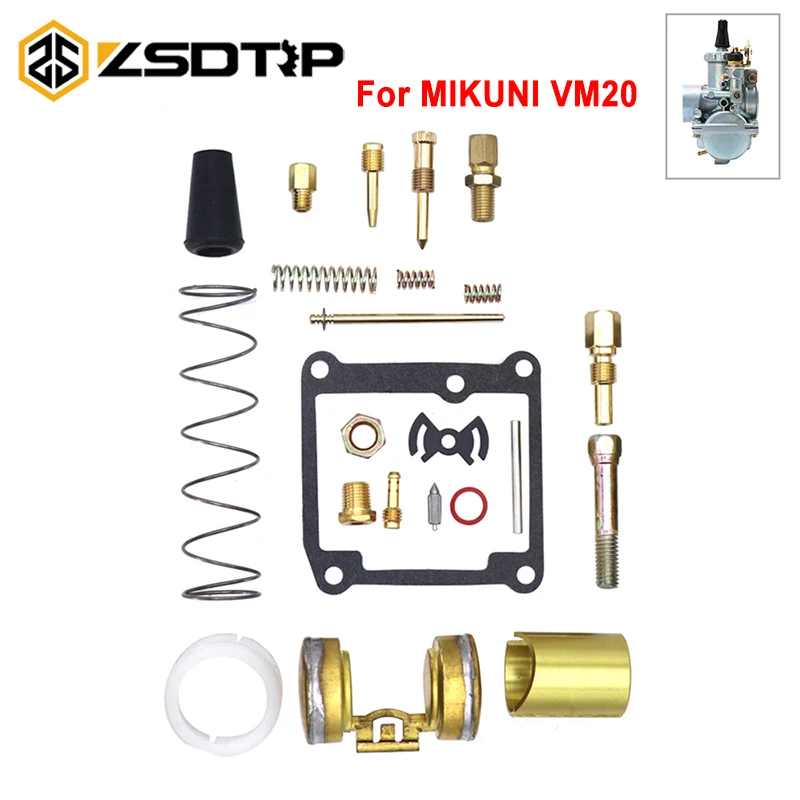 Набор для Ремонта Карбюратора мотоцикла ZSDTRP с запасными форсунками аксессуары