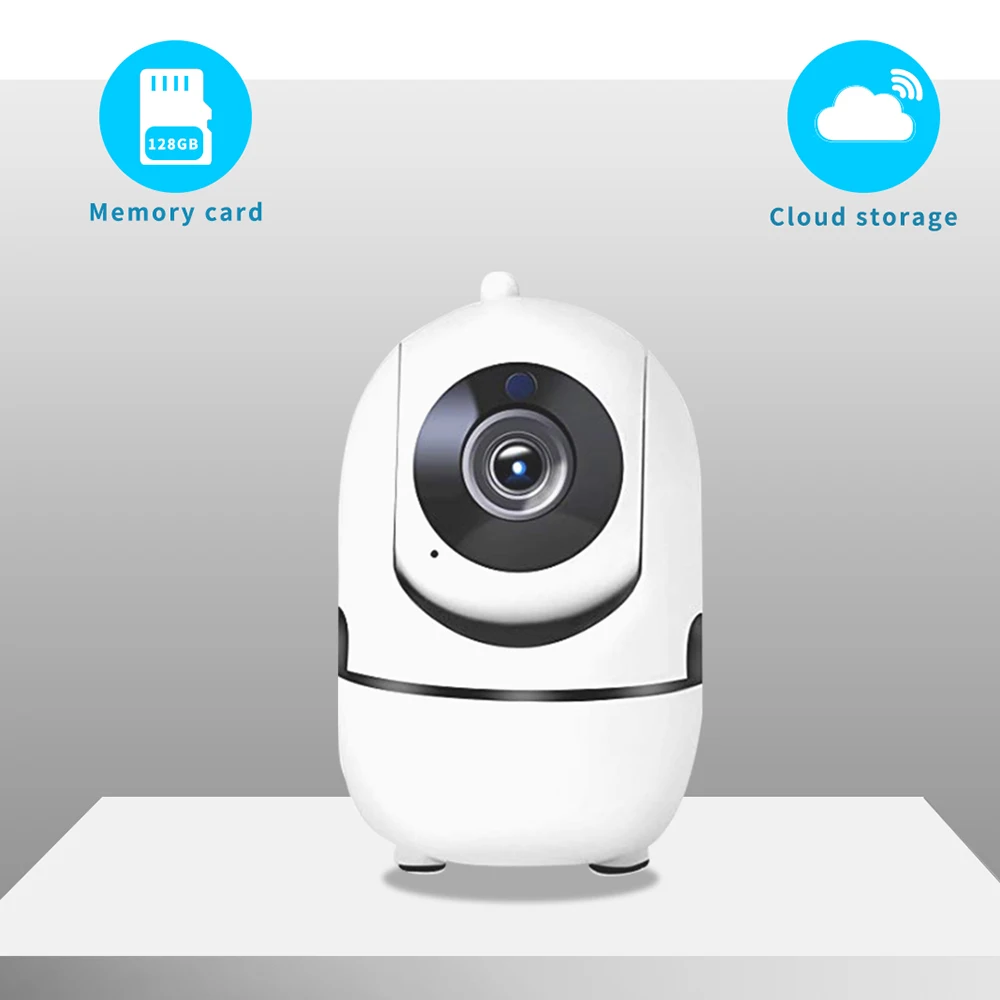 

2MP Baby Monitor Smart Home Cry Alarm Mini Surveillance Camera with Wifi Security Video Surveillance IP Camera Pet 360 Ycc365