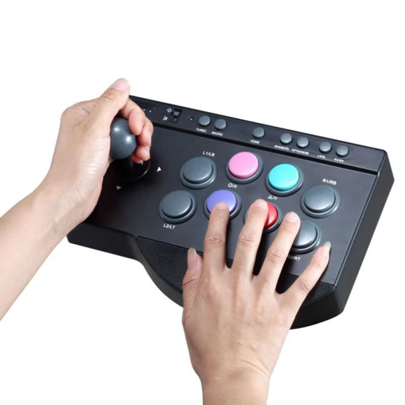 

NEW PXN 0082 USB Wired Game Controller // one/PC For Arcade Fighting Joystick Stick Joystick Gaming Controller