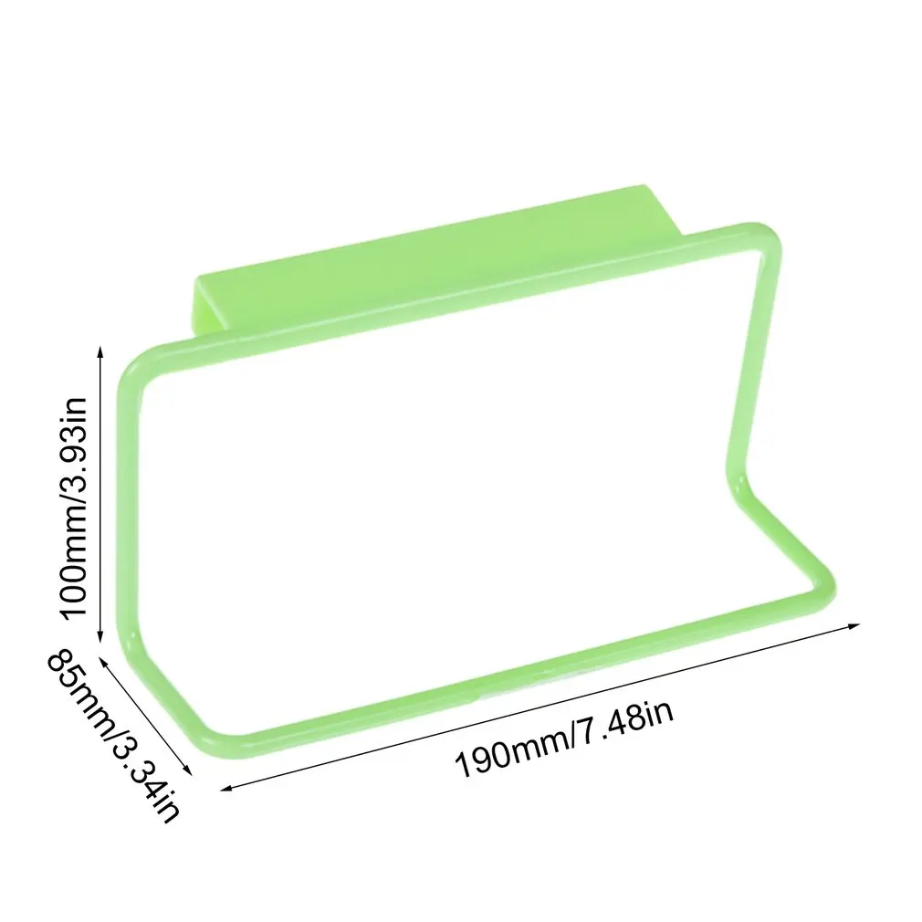 

Cupboard Cabinet Door Back Hanging Rag Towel Rack Holder Hanger Shelf For Kitchen Bathroom Accessories Home Storage Organizer