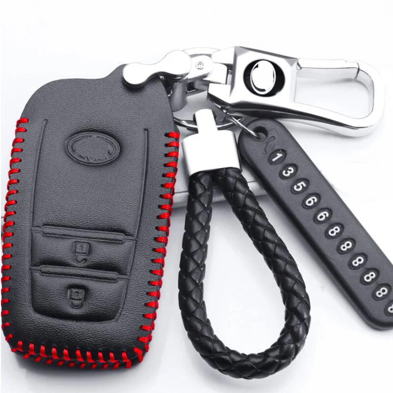 Car Key Case Bag Holder Protective Sleeve Cover For Rav4 Corolla Prius Prado Previa Camry Highlander Mark X Vios Etc. | Автомобили и