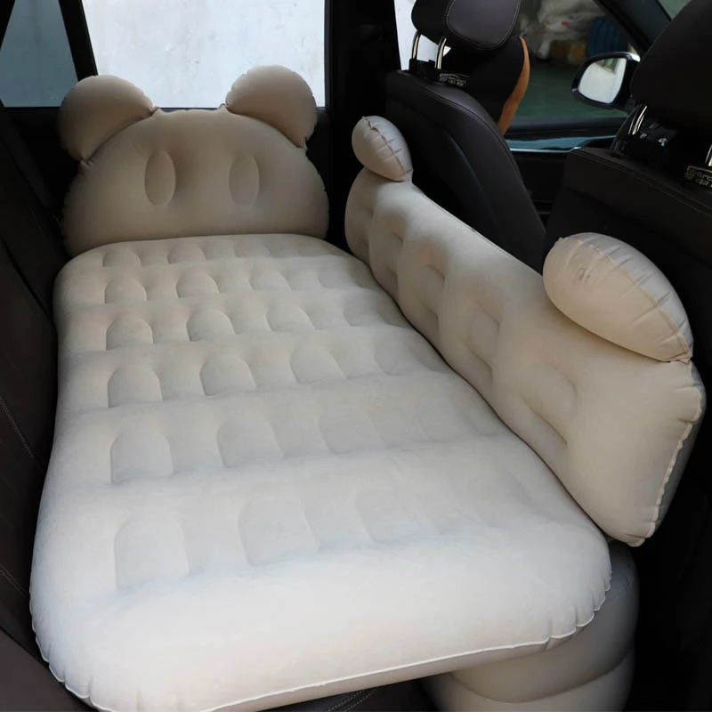 Car Travel Bed Air Mattress Inflatable Sofa Lounger Chair Auto Rear Sleeping Mat Back Seat Beds Cushion Camping Couch | Автомобили и