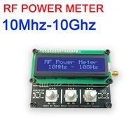 1mhz to 10ghz rf power meter ad8317 logarithmic detection radio frequency power meter settable attenuation value