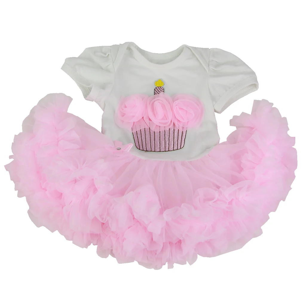 Комбинезон с многослойной юбкой Одежда для новорожденных девочек 22 23