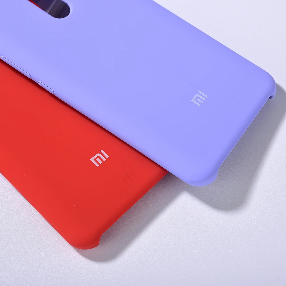 Оригинальный чехол для телефона Redmi 9 из жидкого силикона защитная задняя крышка