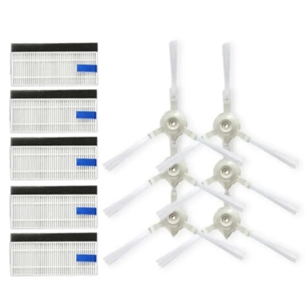 

Пластиковая боковая щетка с фильтром, 11 шт., подходит для Tefal Explorer 20 Rg6825 Rg6871, фотодетали