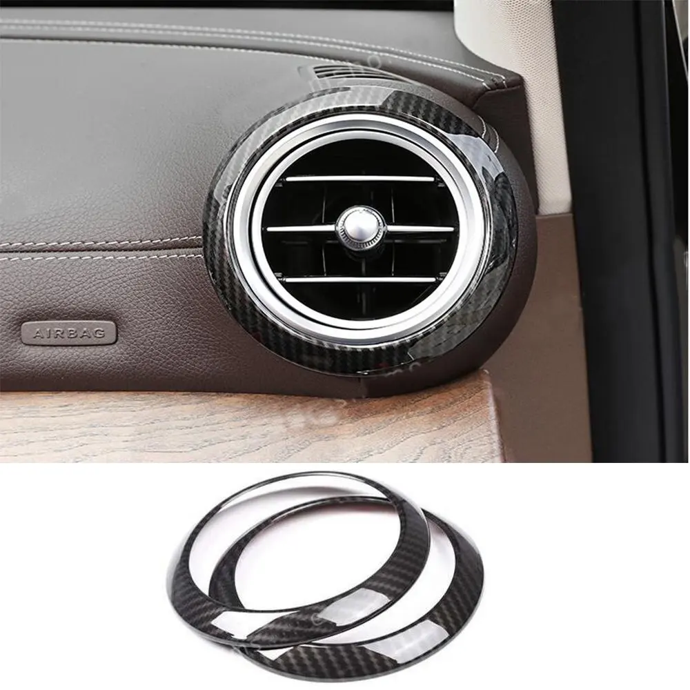 

ABS Side Air Vent Outlet Ring Cover Trim For Mercedes Benz E Class W213 2016-19