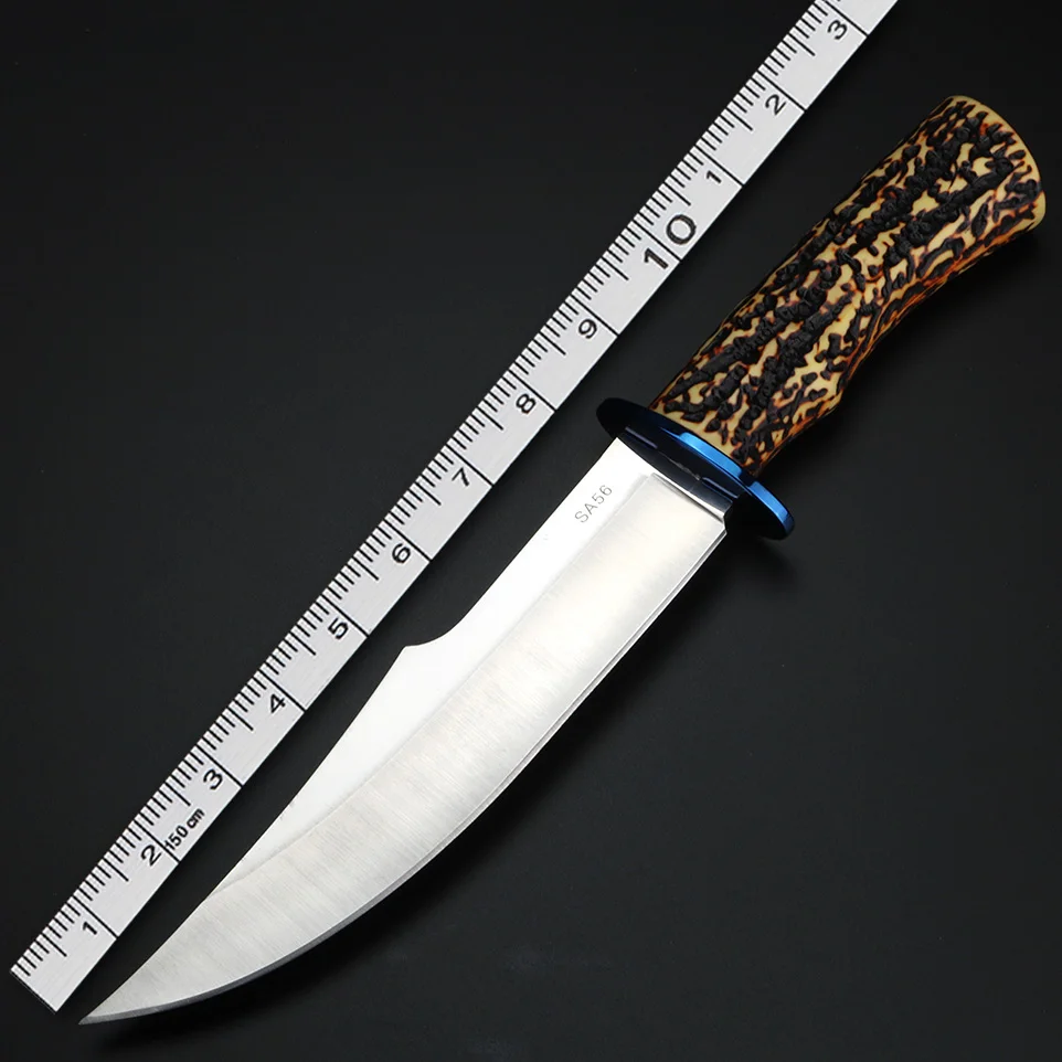 Уличный нож для выживания на природе короткий отставки охотничий высокопрочный