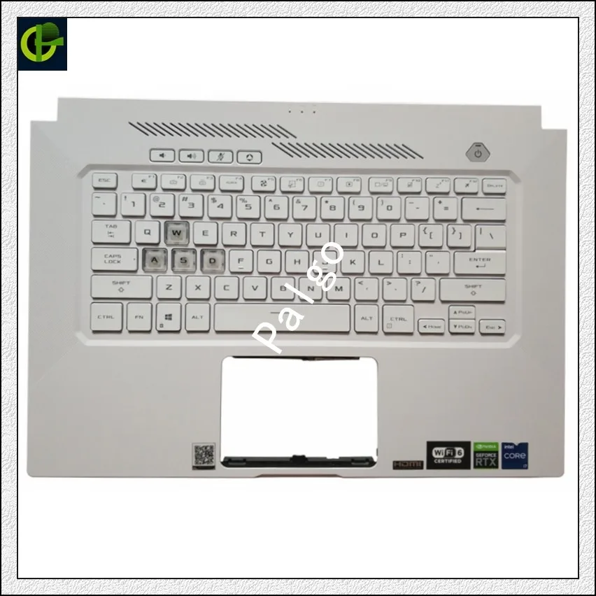 Клавиатура с английской подсветкой для Asus TUF DASH Air GAMING F15 FX516P FX516 FA516 fx516pr fx516pm US