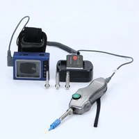 handheld high resolution fibre optique inspector kit ftth optical connectors inspection probe optic scope microscope