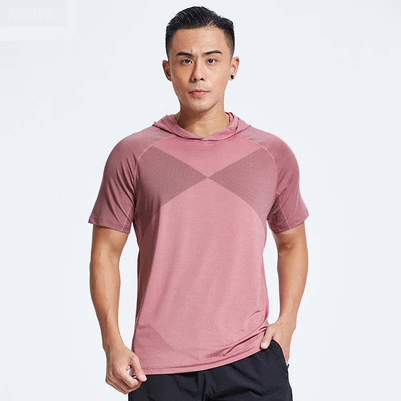 Мужская куртка с капюшоном для бега спортивная одежда фитнеса пешего туризма