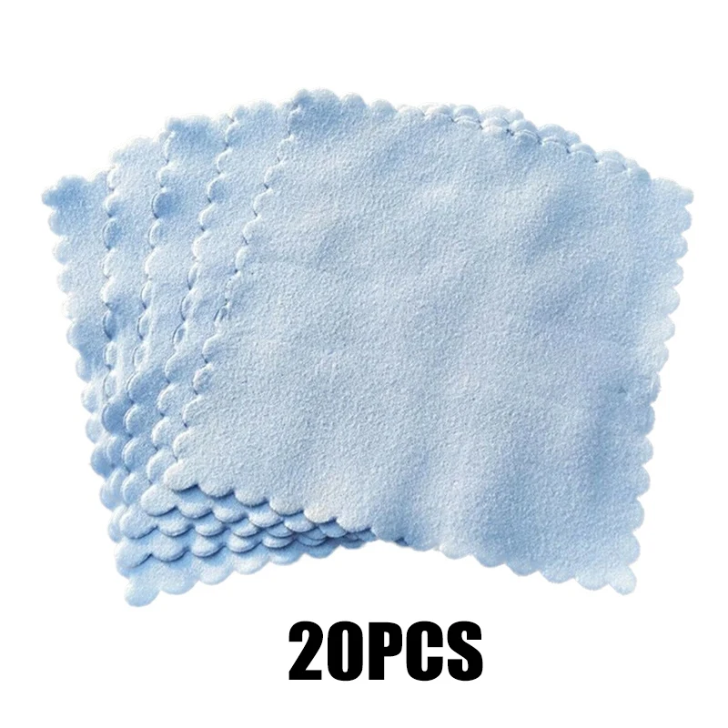 

20pcs Cleaning Cloths Nano Ceramic Car Glass Coating Microfiber Accessories Lint-Free Polisher Detailing Cleaning Cloth