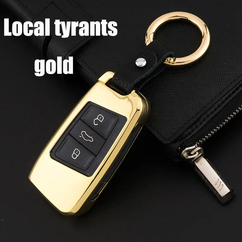 Брелок для смарт-ключей из цинкового сплава с 3 кнопками | Автомобили и мотоциклы