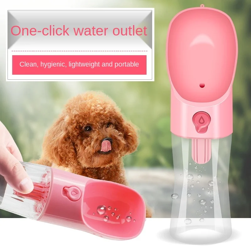 

Dog Portable Water Bottle Pet Cup with Filter Element to Travel Outdoor Drinking Water Feed Water Drinker Pet Accessories