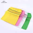 1x марокканский хамам скраб для ванны перчатки Отшелушивающий уход за телом для светло-коричневые Массажная рукавица удалитель грубой кожи Пилинг случайный цвет, оптовая продажа