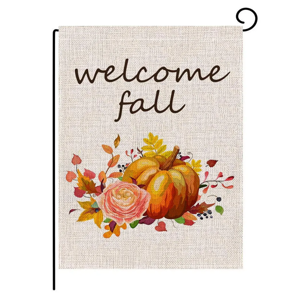 Любовь в День благодарения урожая садовый баннер оформление дома 30x45cm лидер