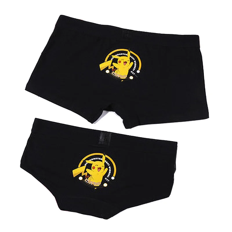 Пара трусов мужские трусы женское нижнее белье милые хлопковые с рисунком для