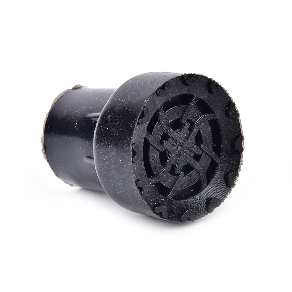 

1pc Rubber Walking Hiking Stick Metal Ferrule Bottom End Cover Cane Crutch Pad Rubber Heavy Duty 19mm