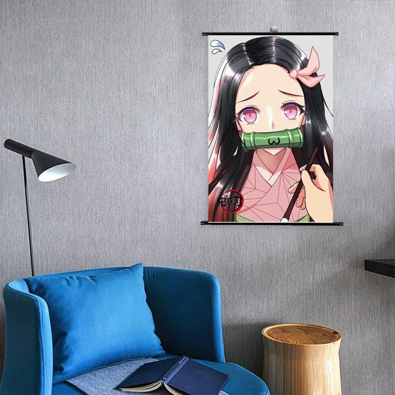 Постер на стену аниме рассекающий демонов настенный постер киметасу No Yaiba Tanjirou
