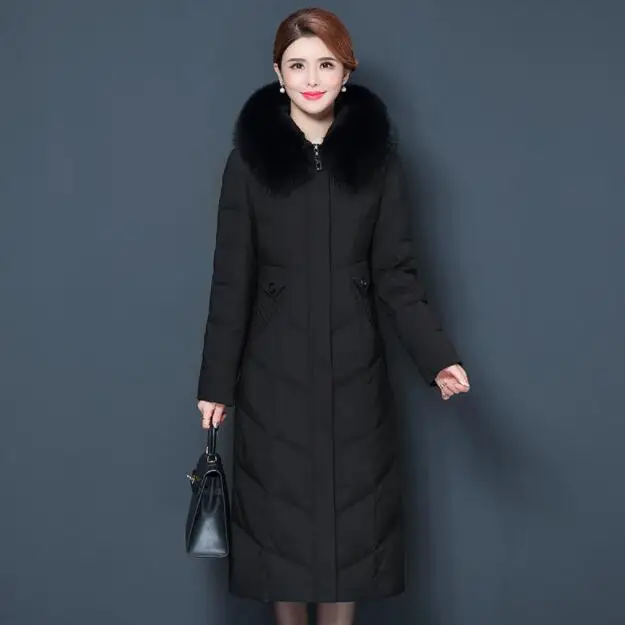 Новинка 2019 года зимний женский пуховик модное тонкое женское хлопковое пальто