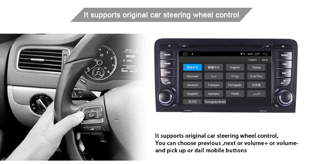 Android 9,0 автомобильный DVD gps для Audi A3 8P 2003-2012 S3 2006-2012 RS3 Sportback 2011 Автомобильный мультимедийный плеер стерео радио