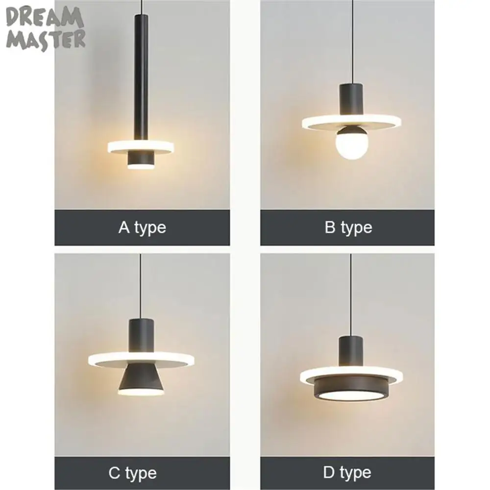 Современные акриловые подвесные светильники художественный декор светодиодная