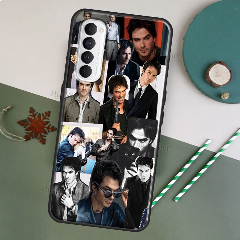 Ian Somerhalder Vampire Diaries For OPPO A5 A9 A31 A53 2020 A1K A5S A15 A52 A72 A83 A91 F5 F7 Reno 2 Z 4 Pro Phone Case |