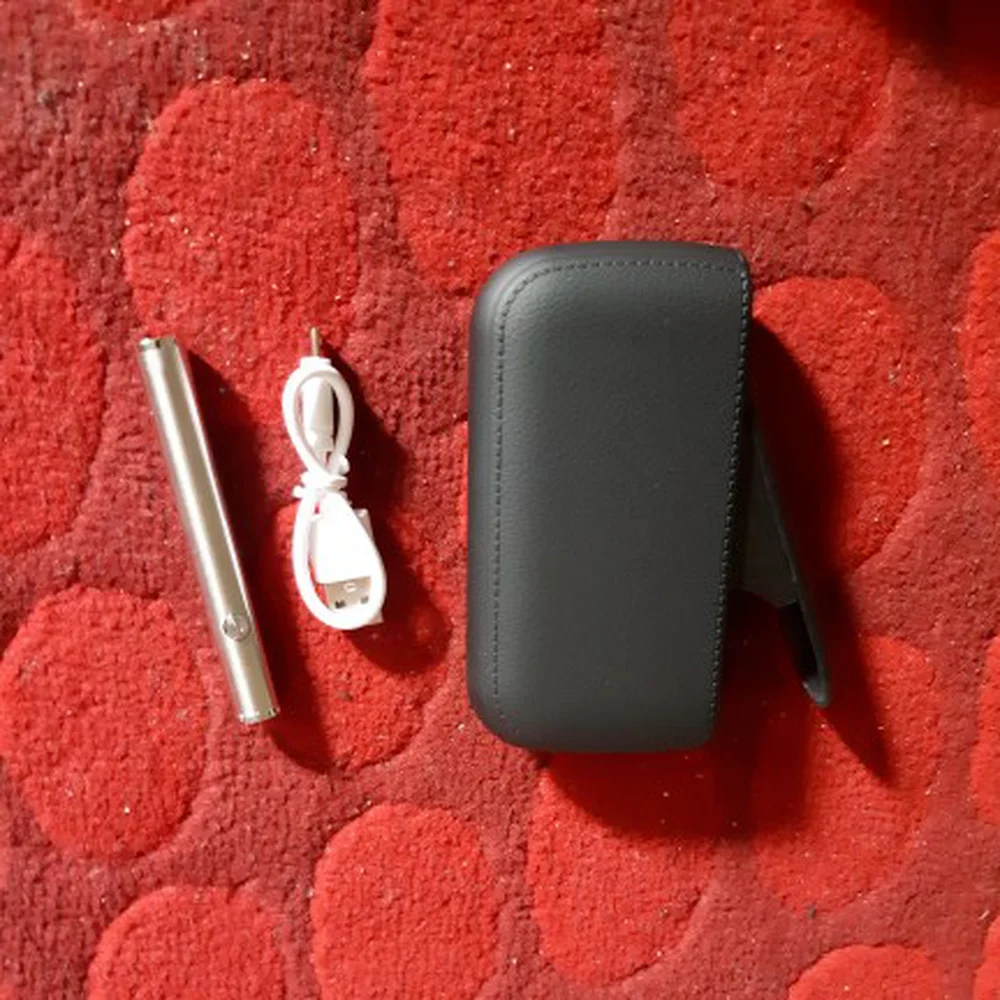 

Leather Cigarette Case with Portable USB Electric Lighter Set Tungsten Wire Coil Plasma Arc Electronic Lighter Gadgets for Men